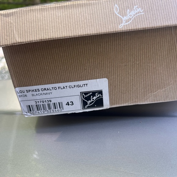 LOU SPIKES ORAL TO FLAT CLF/GLITT - SIZE 43 - Picture 5 of 6